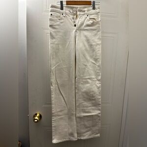H&M High-Waist Straight-Leg Jeans